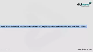 afmc pune mbbs and md ms admission process