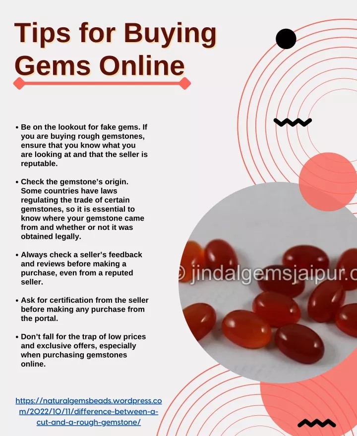 tips for buying tips for buying gems online gems