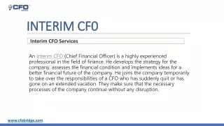 interim cf0 interim cf0