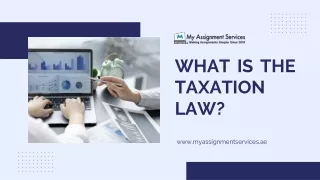 what is the taxation law