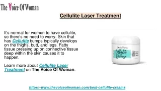 Cellulite Laser Treatment