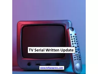 tv serial written update