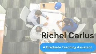 Richel Carlus - A Graduate Teaching Assistant