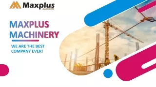 maxplus machinery