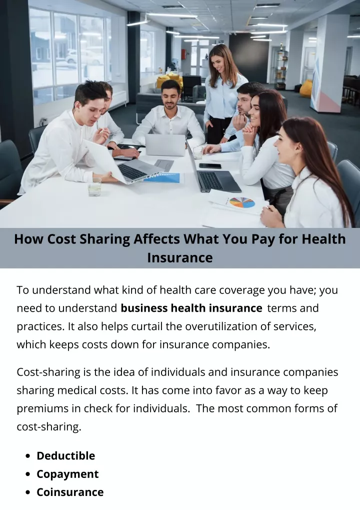 how cost sharing affects what you pay for health