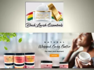 Real African Black Soap with Beautiful Benefits