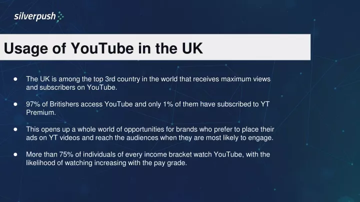 usage of youtube in the uk