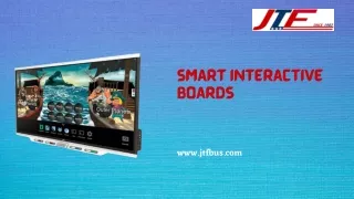 Get High Quality Smart interactive Boards at JTF Business Systems