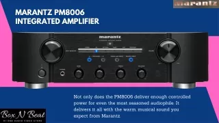 Marantz PM8006 Integrated Amplifier