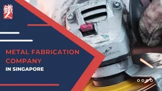Metal Fabrication Company in Singapore