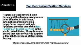 Top Regression Testing Services