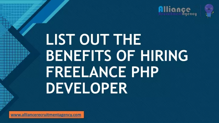 list out the benefits of hiring freelance php developer