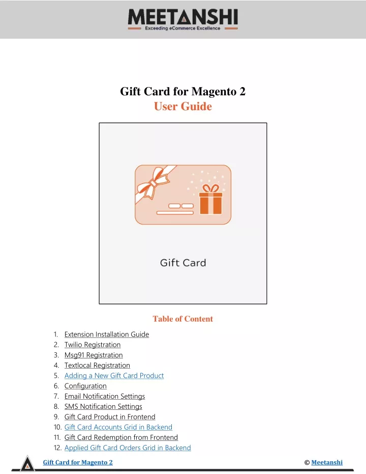 gift card for magento 2 user guide