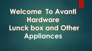 Avanti ppt 1