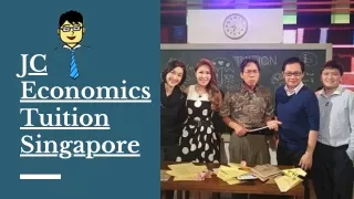 JC Economics Tuition Singapore - Best Economics Tuition