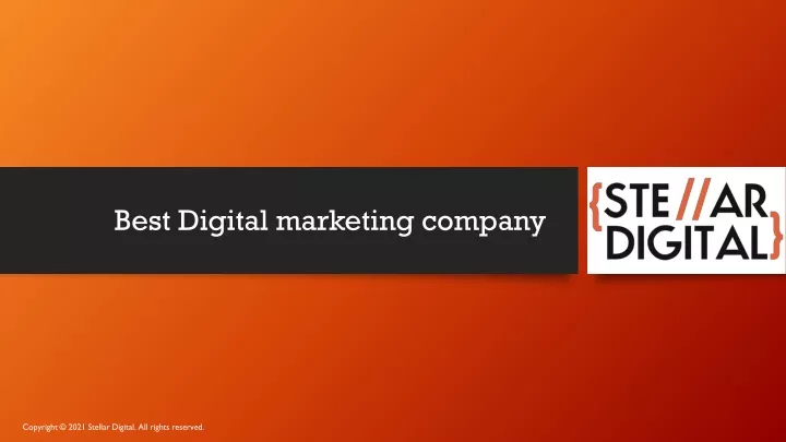 best digital marketing company