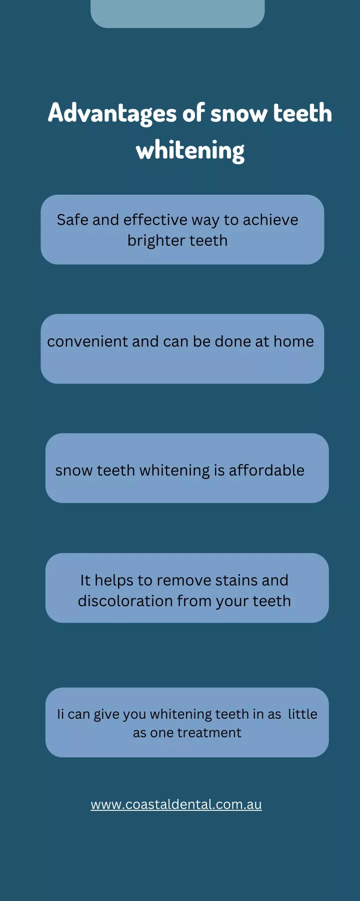 advantages of snow teeth whitening