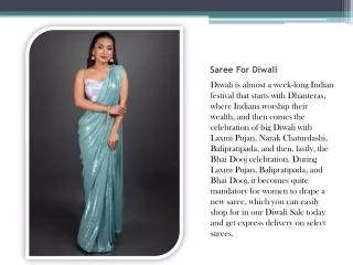 saree for diwali