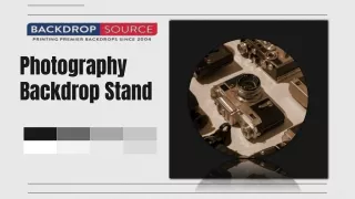 Photography Backdrop Stand