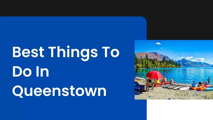 best things to do in queenstown