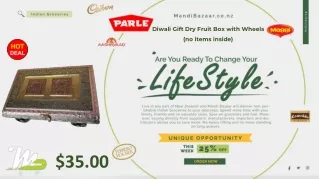 diwali gift dry fruit box with wheels