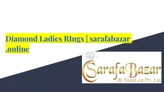 Diamond Ladies RIngs _ sarafabazar .online