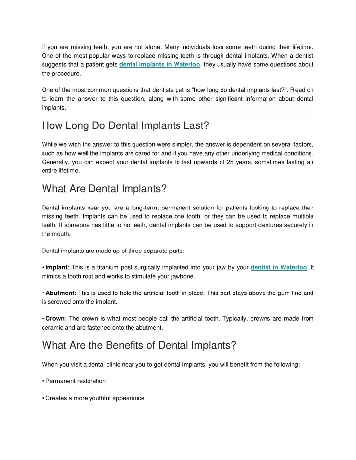 if you are missing teeth you are not alone many