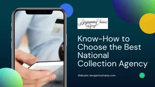 Know-How to Choose the Best National Collection Agency