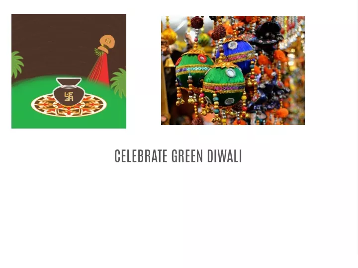 celebrate green diwali