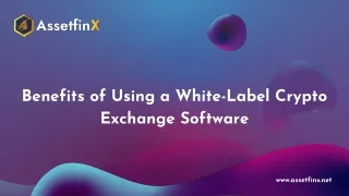 benefits of using a white label crypto exchange