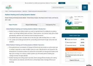 Radiant Heating and Cooling Systems Market Share, Growth, Trends, and Forecast