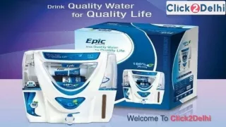RO Water Purifier Service At Your Doorstep in Delhi - Click2Delhi