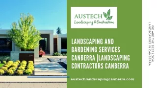 Landscaping and Gardening Services Canberra | Landscaping Contractors Canberra