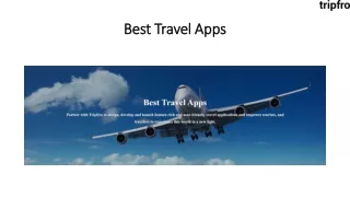 Best Travel Apps