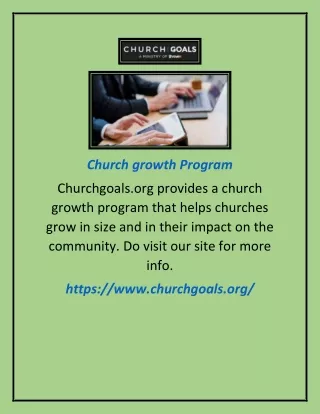 Church growth Program