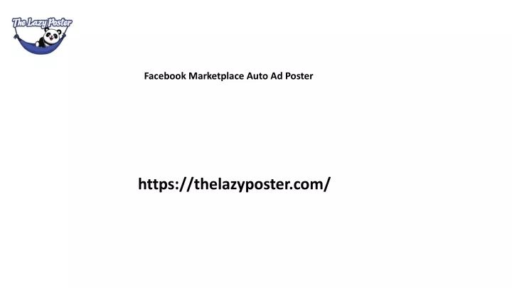 facebook marketplace auto ad poster