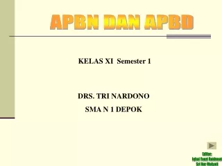 apbn dan apbd