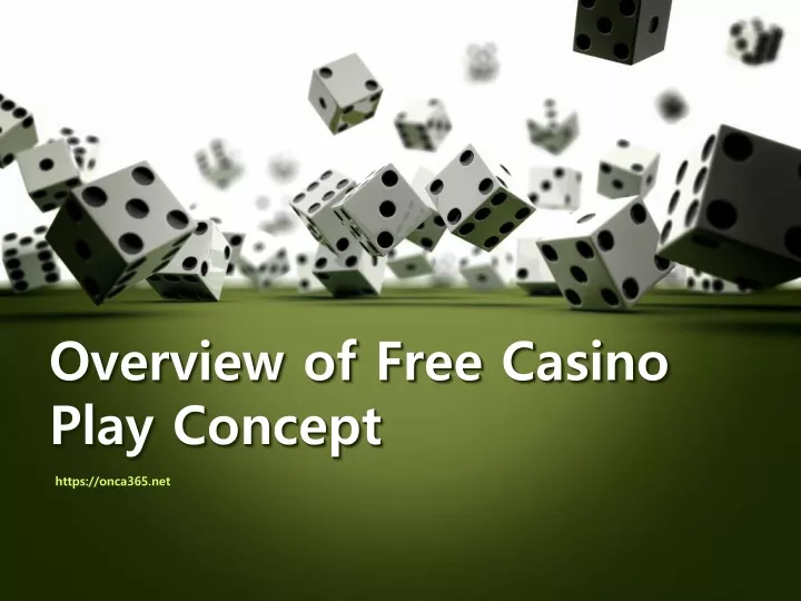 overview of free casino play concept