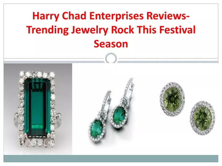 harry chad enterprises reviews trending jewelry rock this festival season