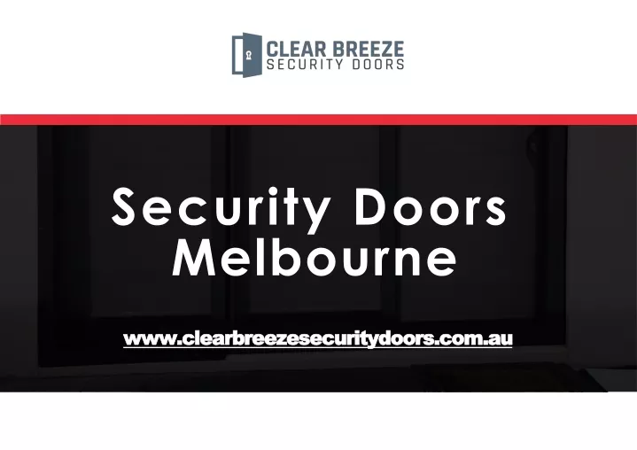 security doors melbourne