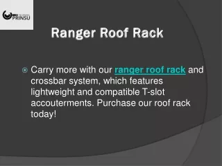 Ranger Roof Rack
