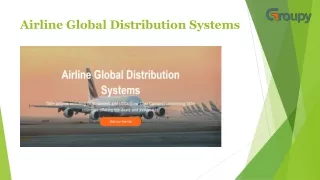 Airline Global Distribution Systems