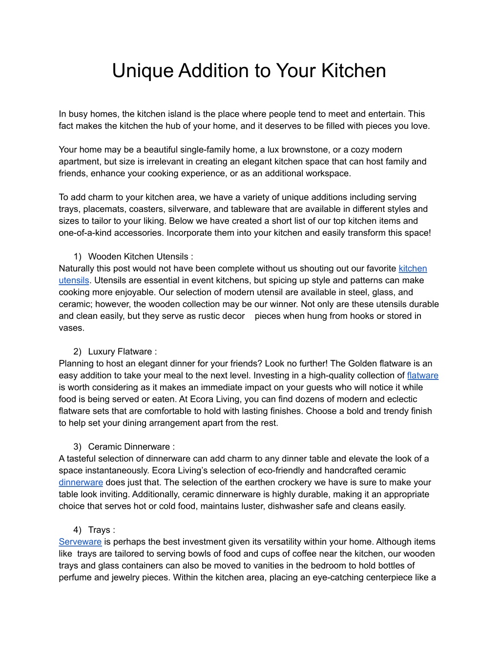 PPT - Unique Addition to Your Kitchen PowerPoint Presentation, free ...