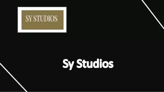 Get The Best Hair Salon For Men At Sy Studios