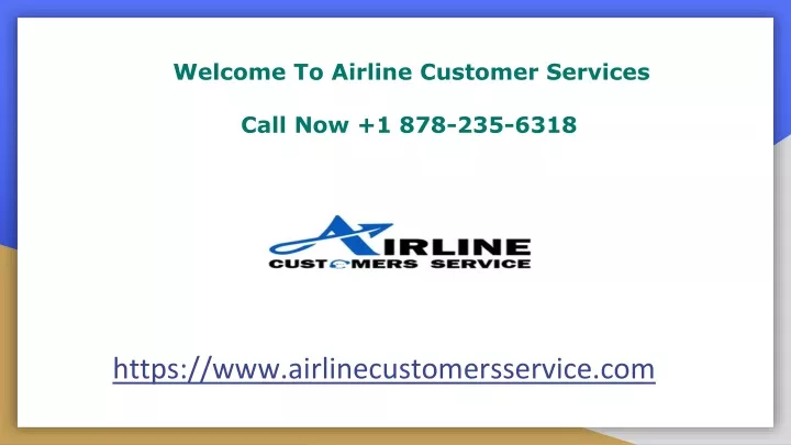 welcome to airline customer services call