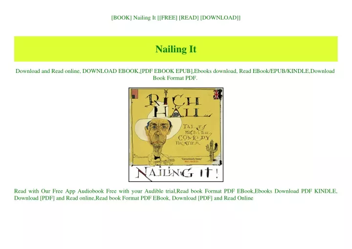 book nailing it free read download