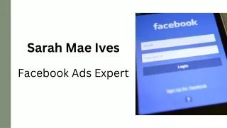 Sarah Mae Ives - Facebook Ads Expert