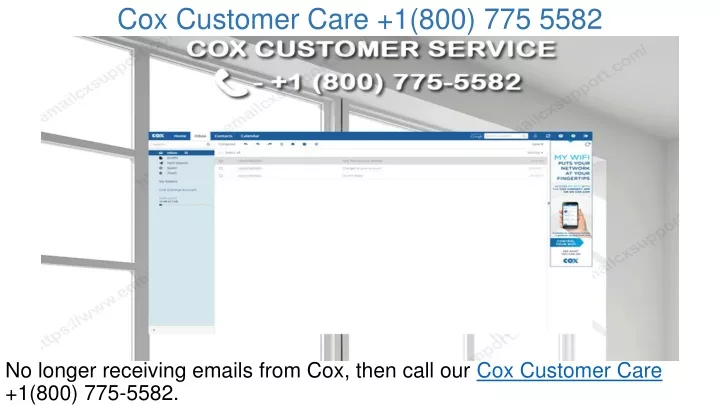 cox customer care 1 800 775 5582