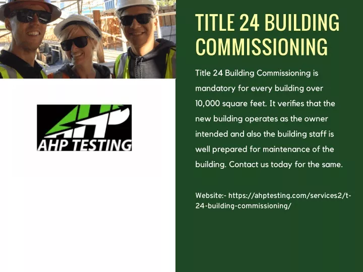 PPT - Title 24 Building Commissioning PowerPoint Presentation, Free ...