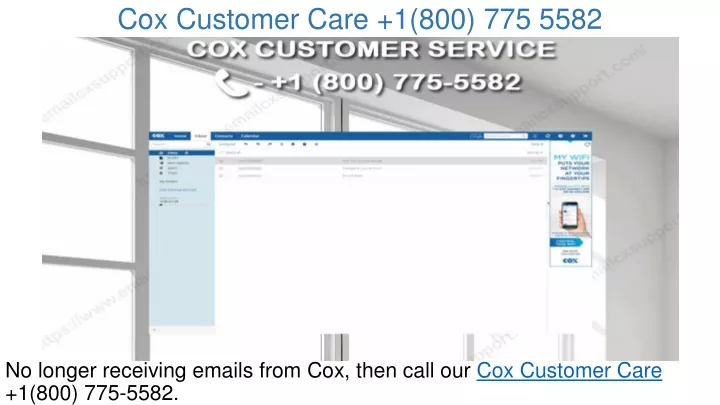 cox customer care 1 800 775 5582